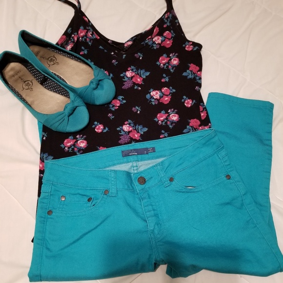 Prana Denim - prAna turquoise Kara jeans.